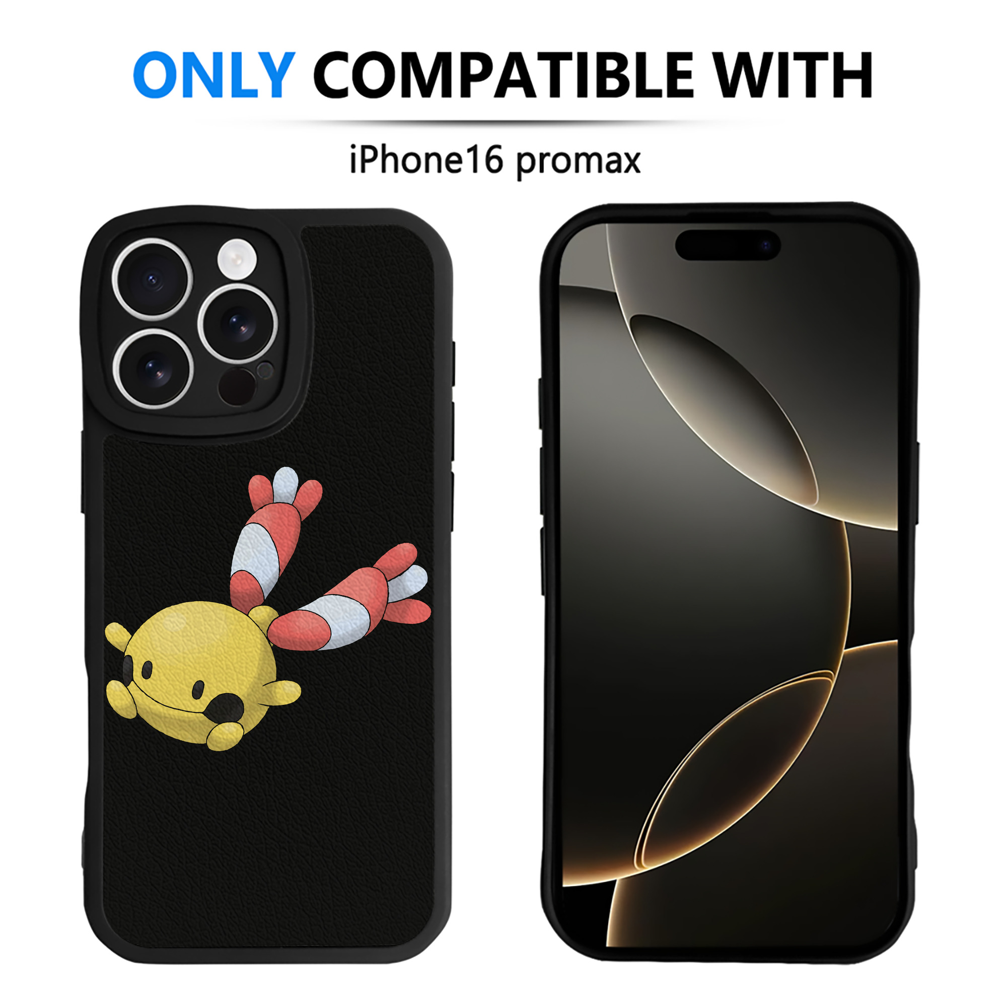 （画像用） ポケットモンスター Pokémon 【iPhone 16シリーズ対応】シリコンスマホケース（レザー調） 材質：シリコン